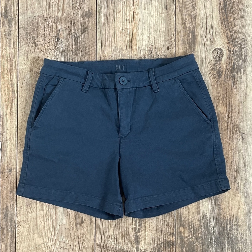 Kut from the Kloth Dark Blue Women's Shorts